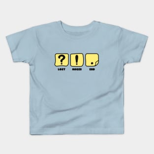 Funktuation Mark Conventional logo design Kids T-Shirt